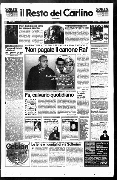 Il Resto del Carlino : giornale dell'Emilia